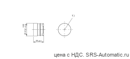 Транспондер RFID Balluff BIS U-142-A0/C1M-GY - Транспондер RFID Balluff BIS U-142-A0/C1M-GY