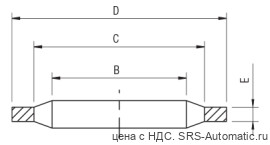 Шайба комбинированная сталь + nbr aignep серия 10000  01612 00 005 - Шайба комбинированная сталь + nbr aignep серия 10000  01612 00 005
