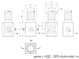 Aventics Прецизионный регулирующий клапан, Cерия AS3-RGP-…-DS – R412007166 - Aventics Прецизионный регулирующий клапан, Cерия AS3-RGP-…-DS – R412007166