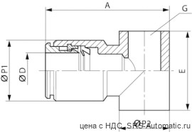 Aventics Серия QR2-C высококачественная сталь – R412004973 - Aventics Серия QR2-C высококачественная сталь – R412004973