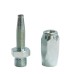 04.116.5 - Прямой наконечник для трубки нар. 1/4" S-30-1/4" (сталь) - 04.116.5 - Прямой наконечник для трубки нар. 1/4" S-30-1/4" (сталь)