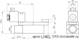 Aventics 5/2-пневмораспределитель, Cерия 581, размер 1 – 5811670450 - Aventics 5/2-пневмораспределитель, Cерия 581, размер 1 – 5811670450