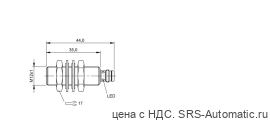 Индуктивный датчик Balluff BES 516-370-G-E5-C-S49 - Индуктивный датчик Balluff BES 516-370-G-E5-C-S49