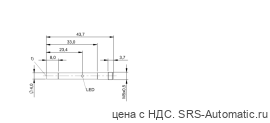 Индуктивный датчик Balluff BES G04ED-PSC50F-S26G - Индуктивный датчик Balluff BES G04ED-PSC50F-S26G