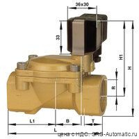 Busch Jost 8240200.9101.23050 2/2-Way Solenoid Seat Valve G1/2 230V AC