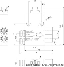 Aventics Запорный модуль – R422102699 - Aventics Запорный модуль – R422102699