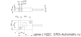 Индуктивный датчик расстояния Balluff BAW R06AC-UAF20B-EP03 - Индуктивный датчик расстояния Balluff BAW R06AC-UAF20B-EP03