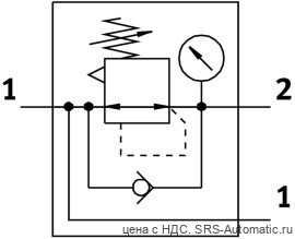 Festo MS4-LRB-1/4-D6-AS-BD Регулятор давления - Festo MS4-LRB-1/4-D6-AS-BD Регулятор давления