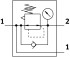 Festo MS4-LRB-1/4-D6-AS-BD Регулятор давления - Festo MS4-LRB-1/4-D6-AS-BD Регулятор давления