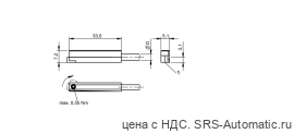 Магнитный датчик для цилиндра Balluff BMF 315M-PS-D-2-SA3-PU-05 - Магнитный датчик для цилиндра Balluff BMF 315M-PS-D-2-SA3-PU-05