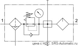 Festo FRC-3/4-D-MAXI-KA-A Блок подготовки воздуха - Festo FRC-3/4-D-MAXI-KA-A Блок подготовки воздуха