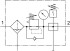 Festo LFRS-1/2-D-MAXI-KE-A Блок подготовки воздуха - Festo LFRS-1/2-D-MAXI-KE-A Блок подготовки воздуха
