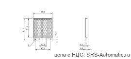 Рефлектор Balluff BOS R-9 - Рефлектор Balluff BOS R-9