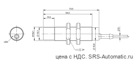 Индуктивный датчик Balluff BES M18TI2-NSC16F-AT05 - Индуктивный датчик Balluff BES M18TI2-NSC16F-AT05