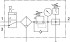 Festo LFRS-1/2-D-MAXI-KF Блок подготовки воздуха - Festo LFRS-1/2-D-MAXI-KF Блок подготовки воздуха