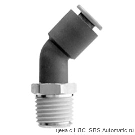 SMC KR-K10-04S Штуцер цанговый угловой - SMC KR-K10-04S Штуцер цанговый угловой