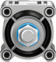 Festo DSBC-63-80-PPSA-N3 Пневмоцилиндр - Festo DSBC-63-80-PPSA-N3 Пневмоцилиндр