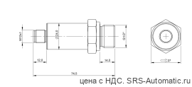 Датчик давления Balluff BSP B002-HV004-D05S1A-S4 - Датчик давления Balluff BSP B002-HV004-D05S1A-S4