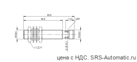 Индуктивный датчик Balluff BES M12MI-PSC30B-S04G-W - Индуктивный датчик Balluff BES M12MI-PSC30B-S04G-W