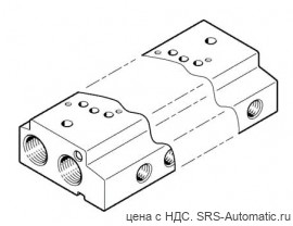Festo VABM-C7-12M-G18-8 Плита монтажная - Festo VABM-C7-12M-G18-8 Плита монтажная