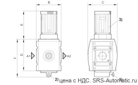 Aventics Клапан плавного пуска, возможность механической регулировки, серия AS3-SSV – R412007245 - Aventics Клапан плавного пуска, возможность механической регулировки, серия AS3-SSV – R412007245