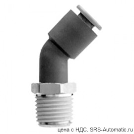 SMC KR-K12-02S Штуцер цанговый угловой - SMC KR-K12-02S Штуцер цанговый угловой