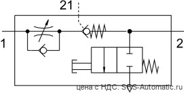 Festo VFOF-LE-BAH-G14-Q8 Дроссель - Festo VFOF-LE-BAH-G14-Q8 Дроссель