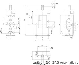 Aventics 5/2-пневмораспределитель, Cерия CD04 – 5634230100 - Aventics 5/2-пневмораспределитель, Cерия CD04 – 5634230100