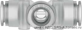 Festo NPQP-T-Q8-E-FD-P10 Тройник - Festo NPQP-T-Q8-E-FD-P10 Тройник