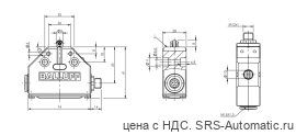 Одиночный выключатель Balluff BNS 819-FL-60-101-S80R - Одиночный выключатель Balluff BNS 819-FL-60-101-S80R