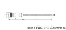 Разъем с кабелем Balluff BIS C-512-PU-30 - Разъем с кабелем Balluff BIS C-512-PU-30