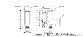 Оптический датчик Balluff BOS 6K-PU-LK10-S49 - Оптический датчик Balluff BOS 6K-PU-LK10-S49