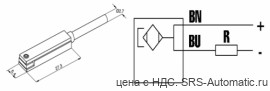 Магнитные датчики dsl - reed серия w  dsl1 c 225 - Магнитные датчики dsl - reed серия w  dsl1 c 225