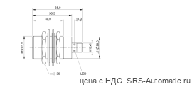 Индуктивный датчик Balluff BES 516-327-S4-CW - Индуктивный датчик Balluff BES 516-327-S4-CW