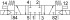 Festo MFH-5/3G-1/4-B-EX Распределитель - Festo MFH-5/3G-1/4-B-EX Распределитель