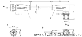 Соединительный кабель Balluff BCC M415-M425-3A-312-PX4534-100-C033 - Соединительный кабель Balluff BCC M415-M425-3A-312-PX4534-100-C033