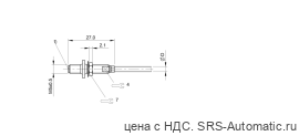 Индуктивный датчик Balluff BES M05ED-NSD08B-BP02-R03 - Индуктивный датчик Balluff BES M05ED-NSD08B-BP02-R03