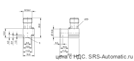 Магнитный датчик для цилиндра Balluff BMF 32M-PS-C-2-S4 - Магнитный датчик для цилиндра Balluff BMF 32M-PS-C-2-S4