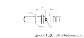 Емкостной датчик уровня Balluff BCS M12K4D2-GSM80G-S04G - Емкостной датчик уровня Balluff BCS M12K4D2-GSM80G-S04G