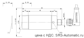 RFID головка чтения/записи Balluff BIS M-406-045-001-07-S4 - RFID головка чтения/записи Balluff BIS M-406-045-001-07-S4