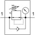 Festo VMPA1-B8-R1-M5-10 Плита регуляторов - Festo VMPA1-B8-R1-M5-10 Плита регуляторов