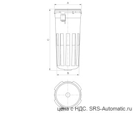Aventics Ресиверы, Cерия NL6-CLA – 1827009610 - Aventics Ресиверы, Cерия NL6-CLA – 1827009610