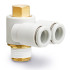 SMC KQ2-Z06-03S Коллектор цанговый - SMC KQ2-Z06-03S Коллектор цанговый