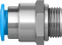 Festo QS-G3/8-12 Штуцер - Festo QS-G3/8-12 Штуцер
