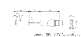 Магнитный датчик для цилиндра Balluff BMF 305K-PS-C-2-S4-00,8 - Магнитный датчик для цилиндра Balluff BMF 305K-PS-C-2-S4-00,8
