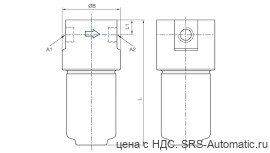 Aventics Для фильтра на активированном угле, Cерия MH1-FLA – R432034662 - Aventics Для фильтра на активированном угле, Cерия MH1-FLA – R432034662