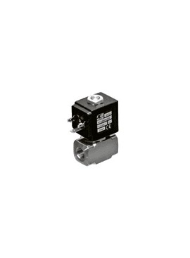 E110BW35///221 - Клапан запорный с прямым управлением, 2/2 НЗ, присоединение G1/4", давление 0-8бар, с катушкой 24В постоянного тока (до 80°C), корпус из нержавеющей стали, уплотнения - PTFE (-10...+160°С) - E110BW35///221 - Клапан запорный с прямым управлением, 2/2 НЗ, присоединение G1/4", давление 0-8бар, с катушкой 24В постоянного тока (до 80°C), корпус из нержавеющей стали, уплотнения - PTFE (-10...+160°С)