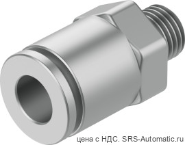 Festo NPQH-D-M7-Q6-P10 Штуцер - Festo NPQH-D-M7-Q6-P10 Штуцер