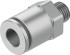 Festo NPQH-D-M7-Q6-P10 Штуцер - Festo NPQH-D-M7-Q6-P10 Штуцер