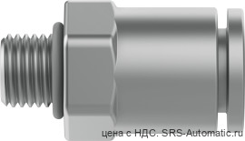 Festo NPQH-D-M7-Q6-P10 Штуцер - Festo NPQH-D-M7-Q6-P10 Штуцер